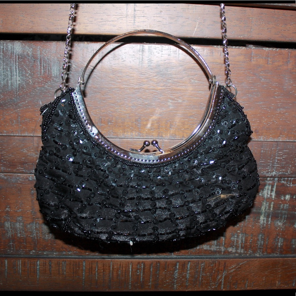 Vtg sequin purse
